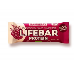 Lifebar baton proteic cu zmeura raw bio