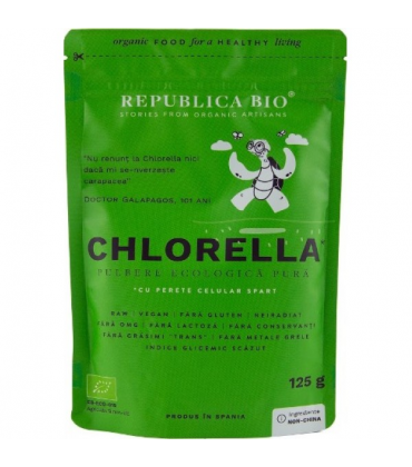 Chlorella pulbere pura bio