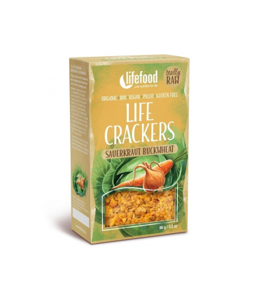 Crackers raw bio cu varza murata